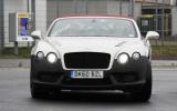 Bentley tests new turbo V8  Bentley tests new turbo V8