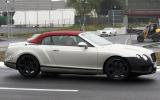 Bentley tests new turbo V8  Bentley tests new turbo V8