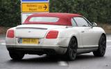 Bentley tests new turbo V8  Bentley tests new turbo V8