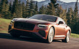 Bentley Continentl GT review 2025 01 front tracking