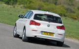 BMW 1 Series rear cornering