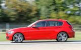The brakes feel satisfyingly over-specified BMW 1 Series