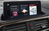BMW 2 Series Convertible iDrive infotainment system