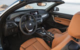 BMW 2 Series Convertible interior