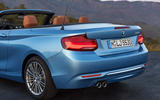 BMW 2 Series Convertible rear end