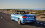 BMW 2 Series Convertible rear quarter