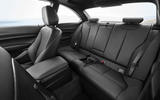 BMW 2 Series Coupé rear seats