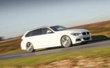 BMW 3 Series Touring cornering