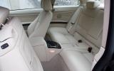 BMW 330d coupé rear seats