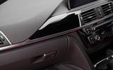 BMW 330e interior dash trim