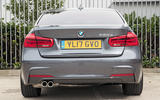 BMW 330e rear end
