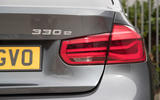 BMW 330e rear LED light