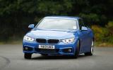 BMW 4 Series cornering
