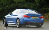 BMW 4 Series rear cornering