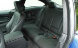 BMW 4 Series rear seats