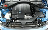 BMW 4 Series engine bay