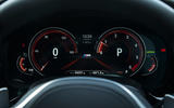 BMW 5 Series digital instrument cluster