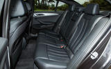 BMW 5 Series rear seats