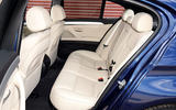 BMW 5 Series rear seats