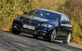 BMW 5 Series Touring cornering