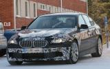 New BMW M5 spied