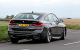 BMW 6 Series Gran Turismo rear cornering