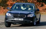 BMW 7 Series cornering