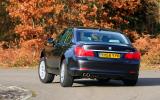 BMW 7 Series rear cornering
