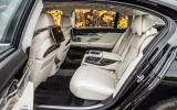 BMW 7 Series rear seats