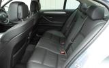 BMW ActiveHybrid 5 rear seats