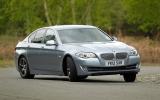 BMW ActiveHybrid 5 cornering