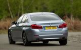 BMW ActiveHybrid 5 rear cornering