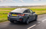 bmw i4 review 2023 002 tracking rear bmw i4 review 2023 002 tracking rear