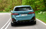 bmw i5 touring review 2025 03 rear tracking