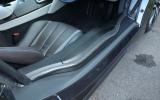 BMW i8's front seat