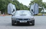 BMW i8 flamboyant doors
