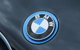 Blue BMW badge