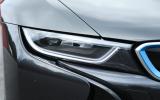 BMW i8's LED headlights