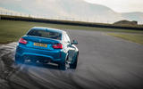 BMW M2 hard drifting