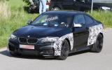 no title BMW M2 coupe spotted testing for the first time