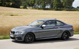 BMW M240i on the road