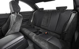 BMW M240i rear seats