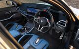 BMW M3 Touring interior front wide