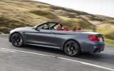 Roof-down BMW M4 Convertible