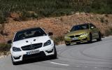 Comparison: new BMW M4 vs Mercedes-Benz C63 AMG