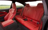 BMW M4 rear seats