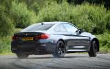 BMW M4 cornering