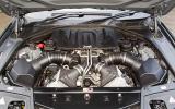 Twin-turbocharged V8 serves up 502lb ft of torque BMW M5 twin-turbo V8 engine