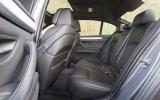 Rear will accommodate three in more-than-adequate space BMW M5 rear seats