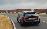 bmw m5 touring 2025 Review rear tracking 3789 bmw m5 touring 2025 Review rear tracking 3789
